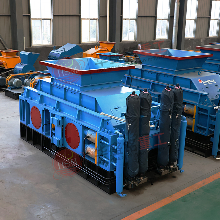 矿渣用600x400小型对辊破碎设备怎么样？